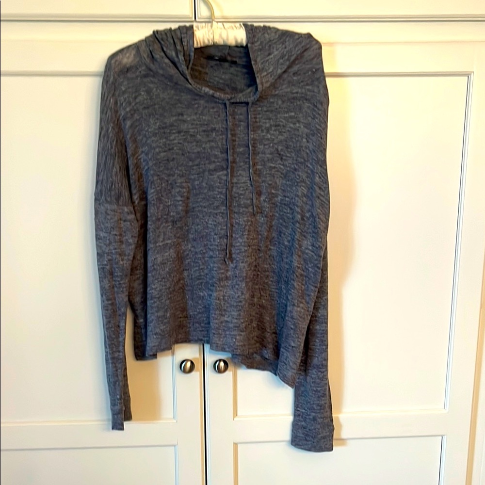 Michael Stars Grey Hoodie Sweatshirt